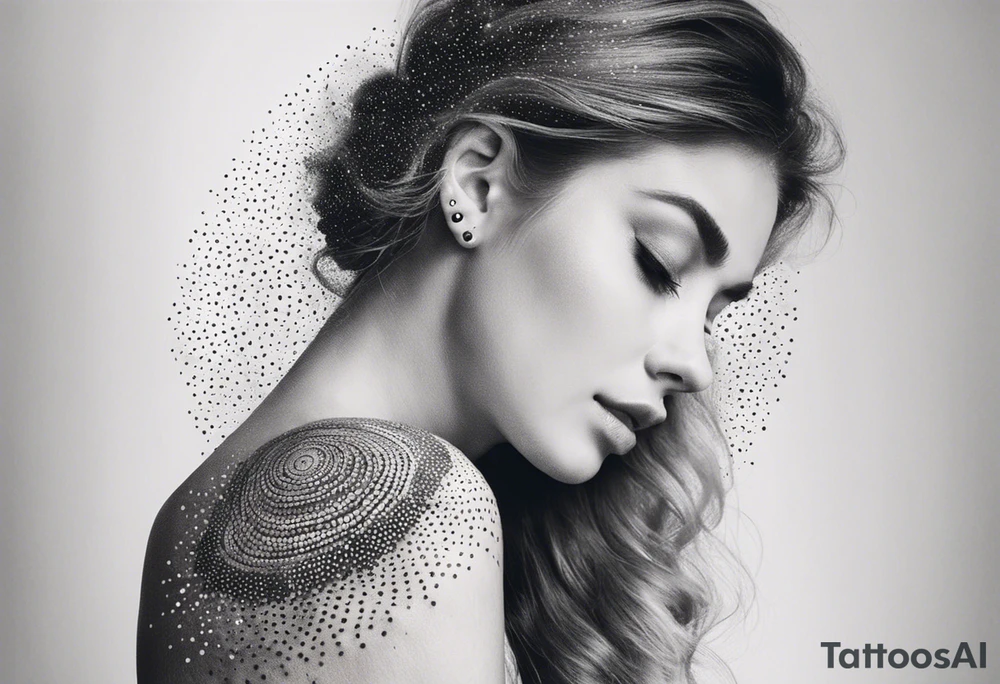 Floral tattoo idea