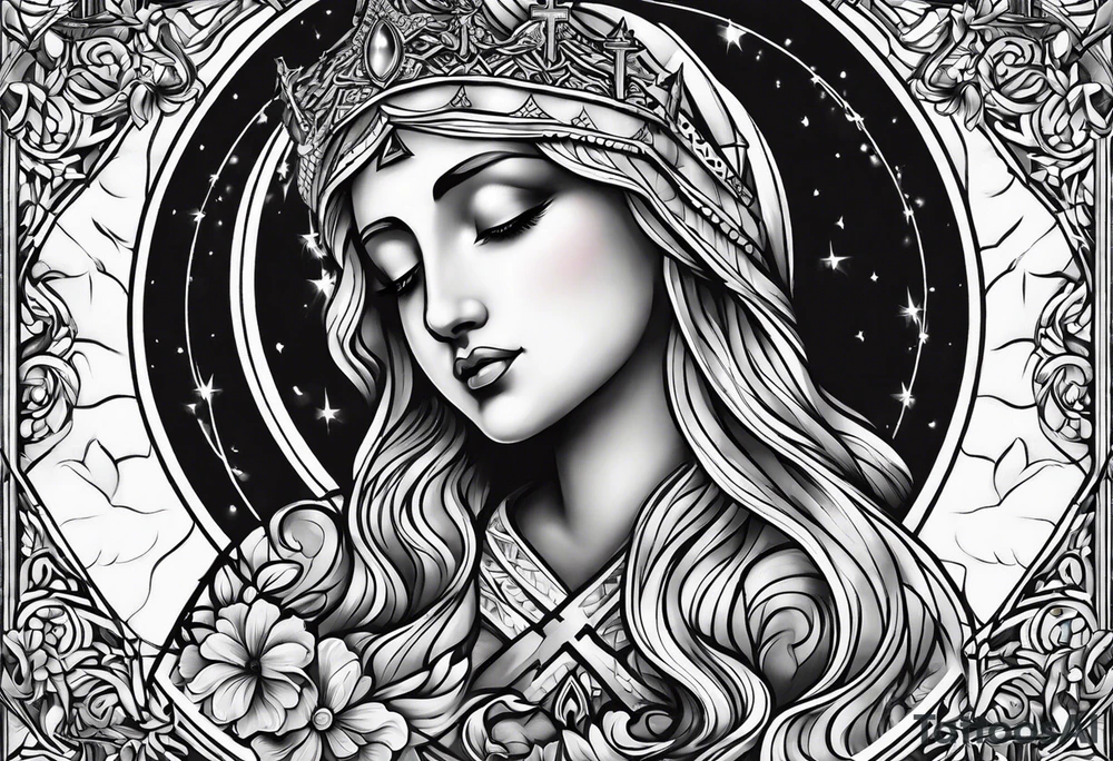 christianity throat tattoo idea