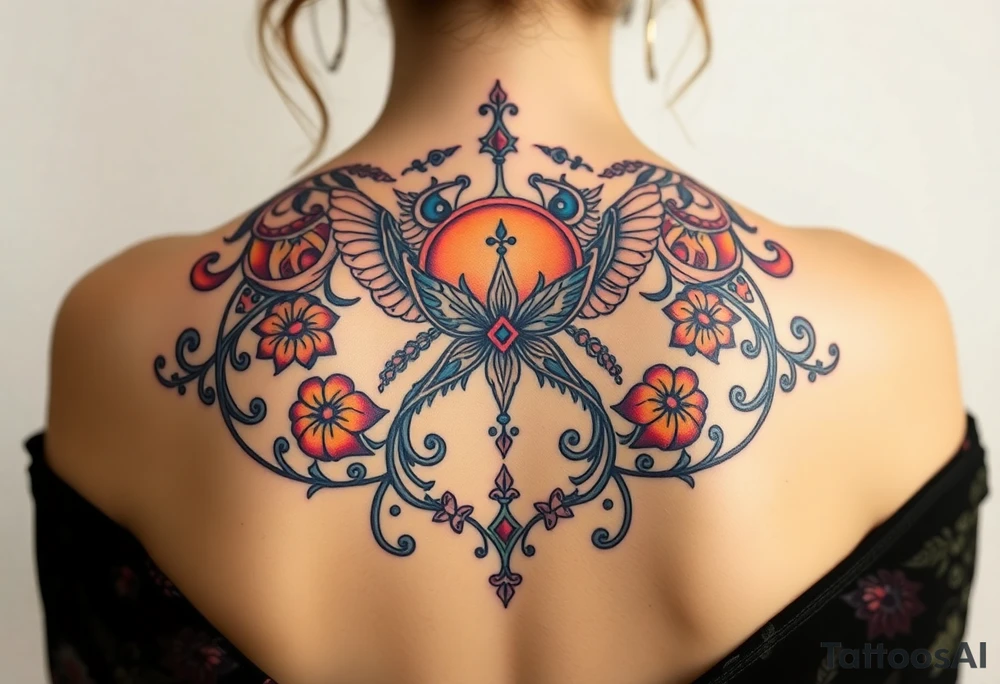 Tattoo on back that represents my family ideas tattoo idea