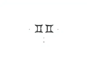 Gemini stars constellation tattoo idea