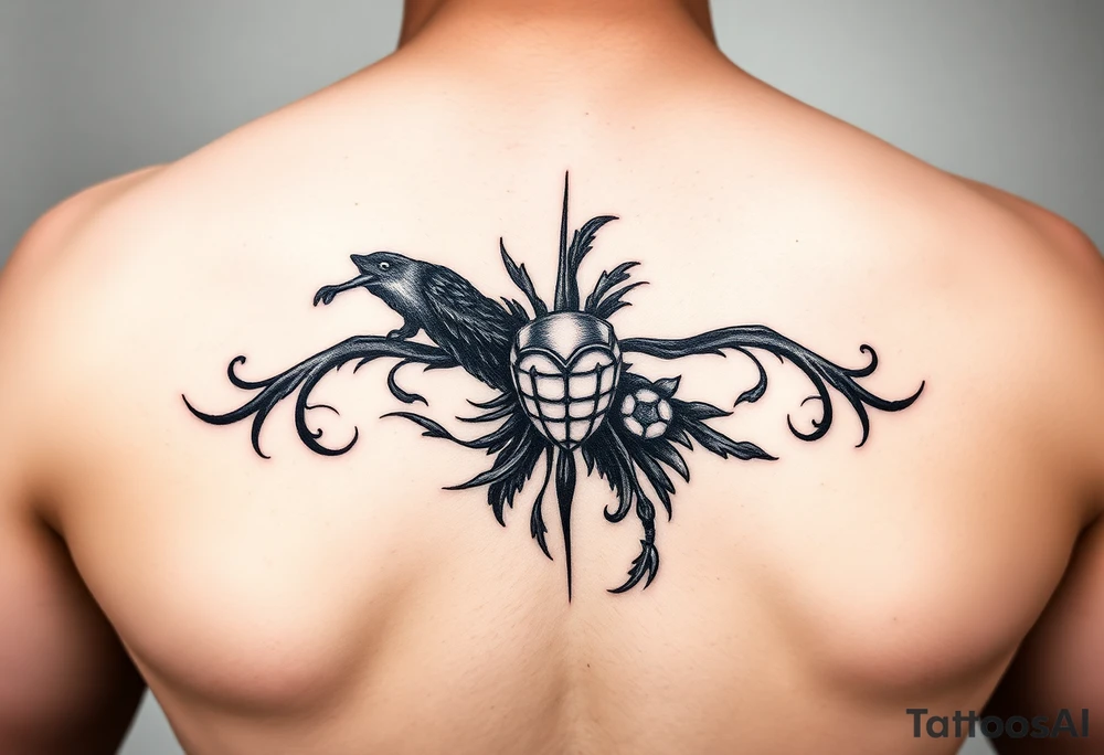 Trinidad and Tobago theme tattoo idea