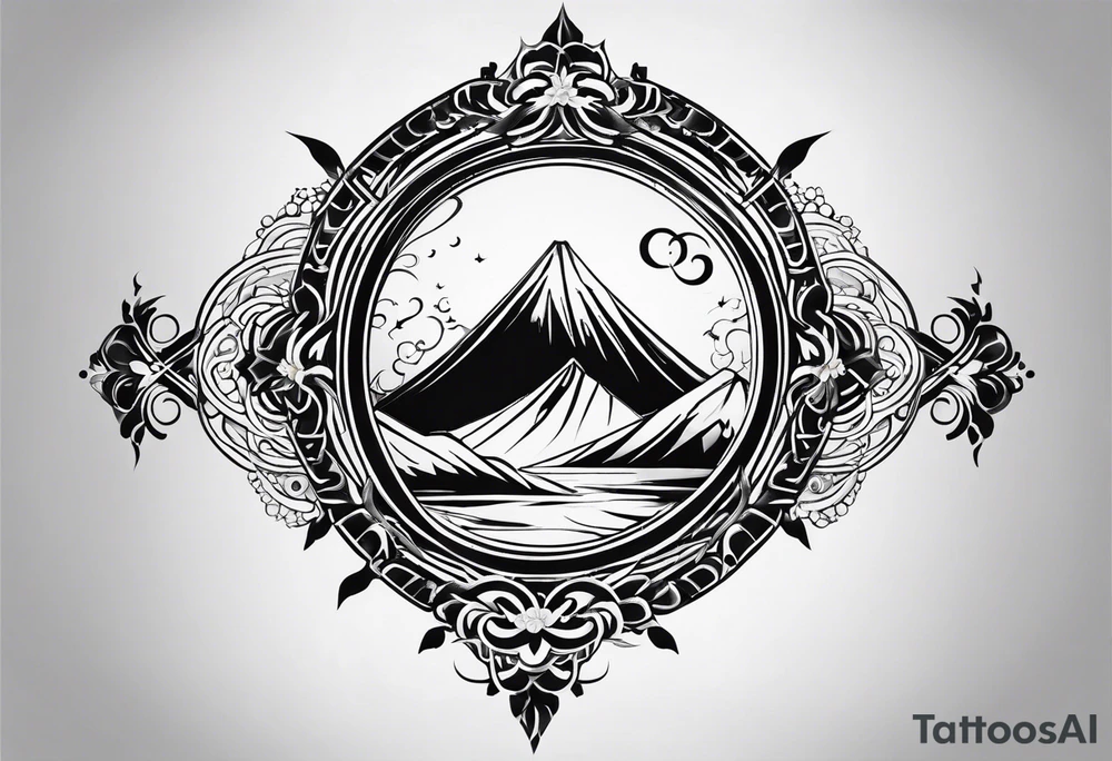infinity symbol tattoo idea