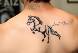 Lost Horse kite rip mum tattoo idea