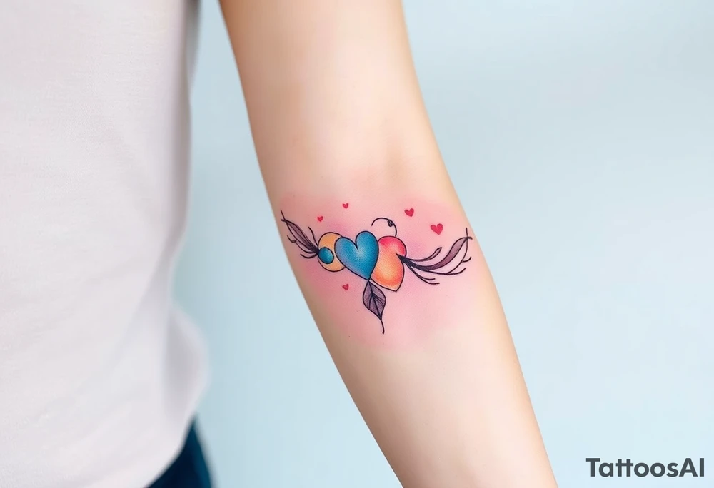 Friendship link tattoo idea
