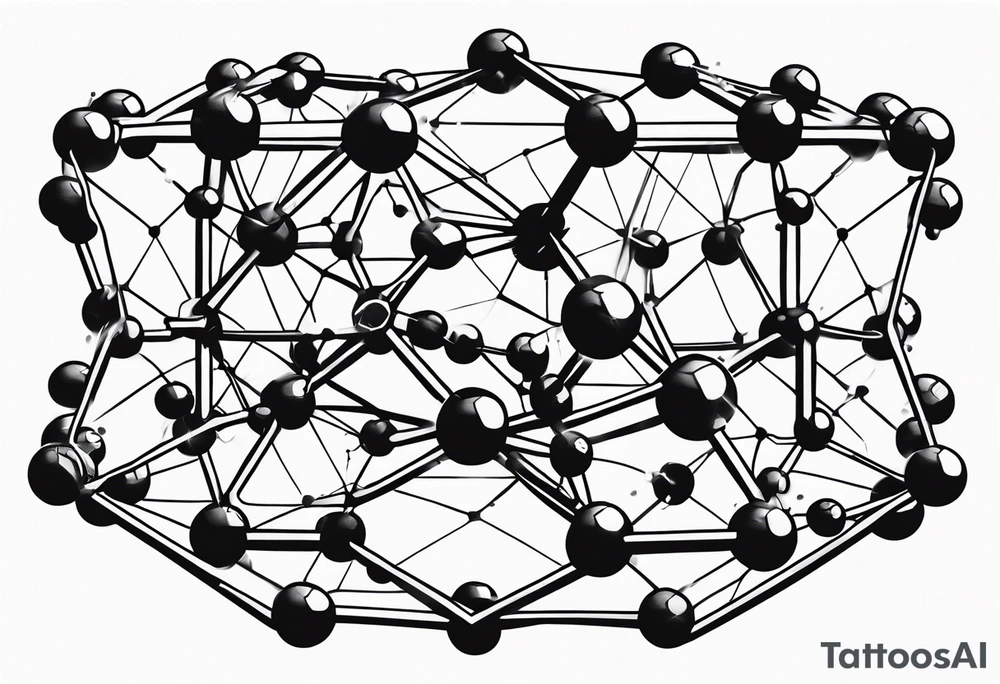 Molecular structure of,methamphetamine tattoo idea