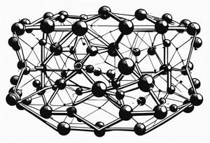 Molecular structure of,methamphetamine tattoo idea