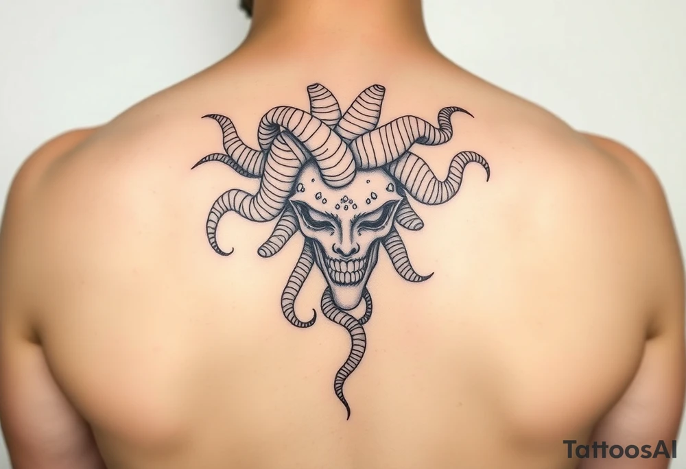 powerful medusa for women. Simple but intricate. tattoo idea