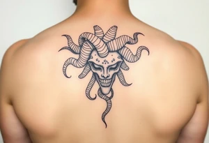 powerful medusa for women. Simple but intricate. tattoo idea