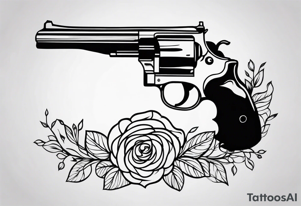 Revolver tattoo idea