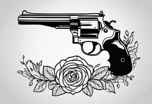 Revolver tattoo idea