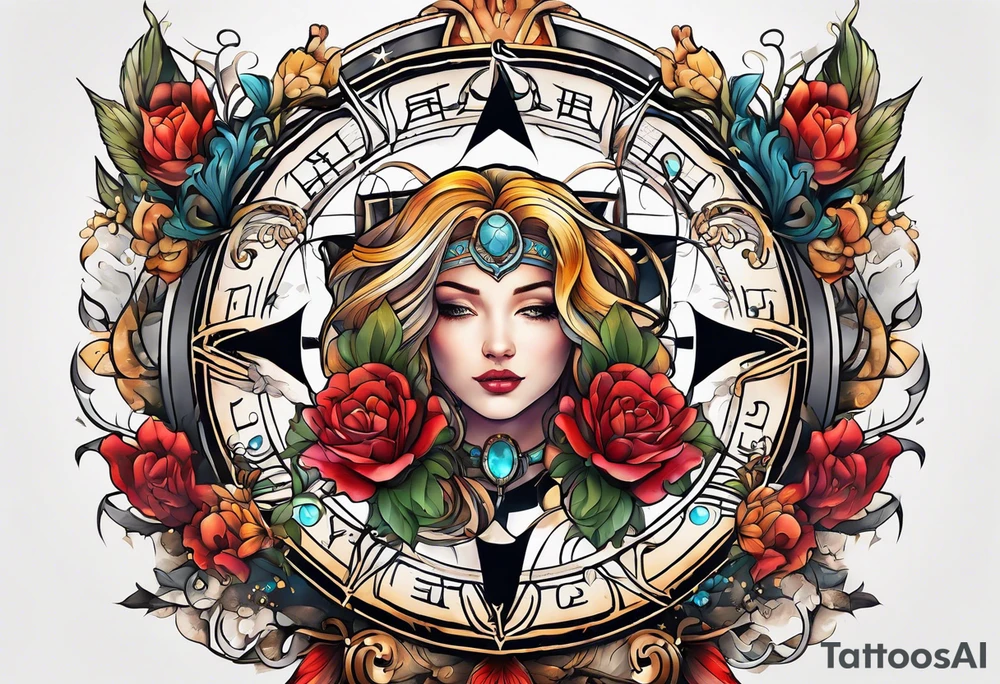 Zodiac tattoo idea