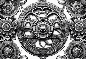 steam punk, Gears, Autism tattoo idea