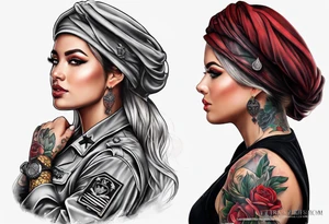 female army tattoos tattoo idea