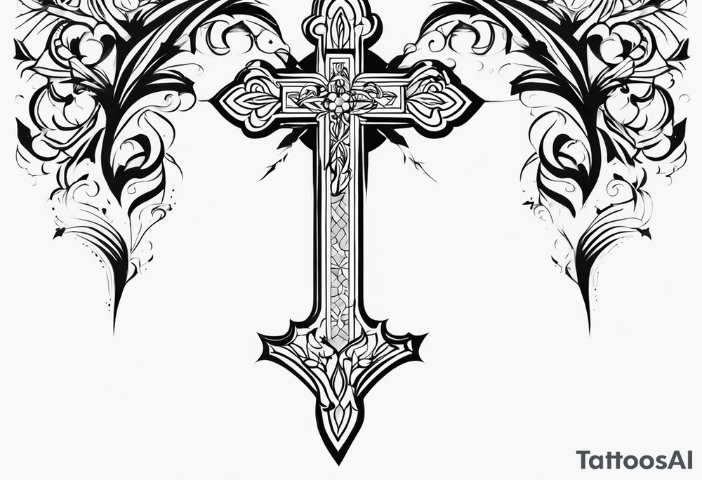 Faith Cross tattoo idea