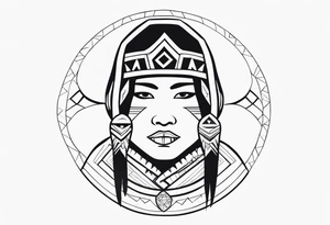 eskimo tattoo idea