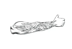 Tribal design tattoo idea