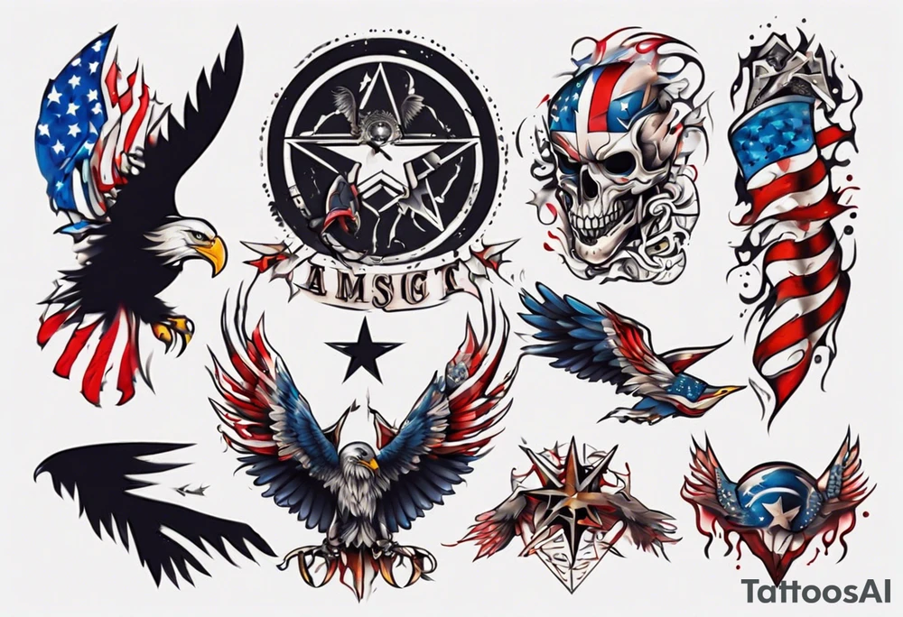America tattoo idea