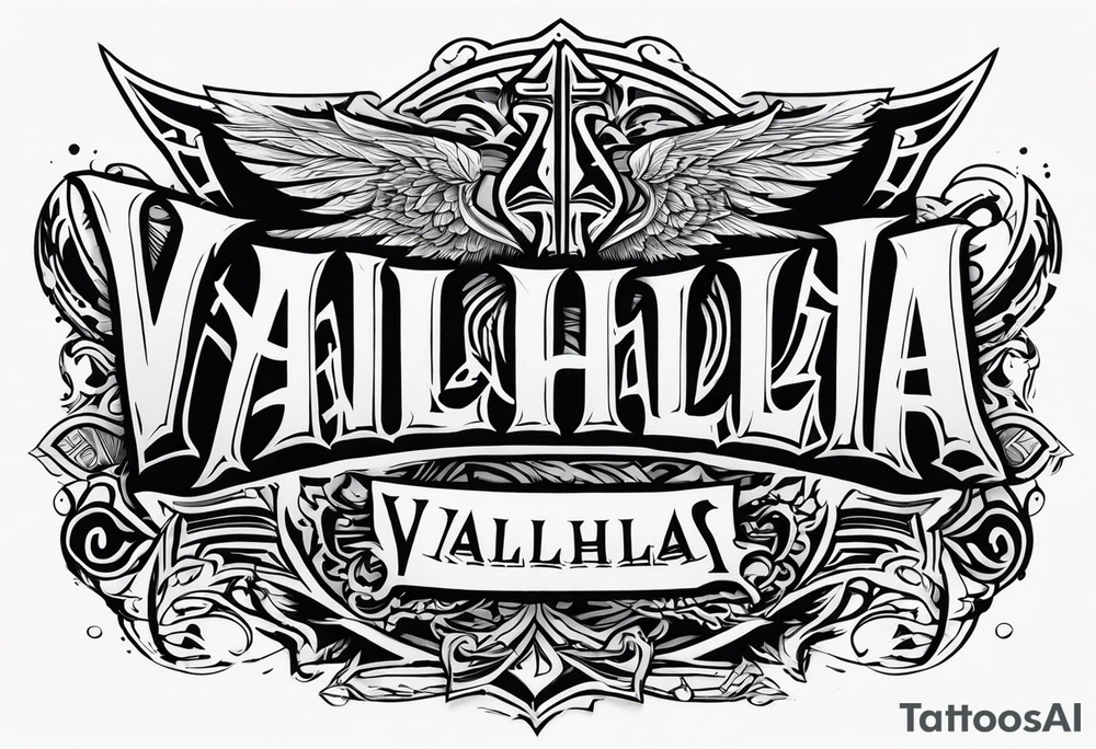 Valhalla tattoo idea