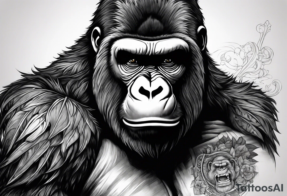 King kong tattoo idea