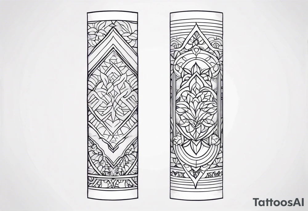 forearm sleeve tattoo idea