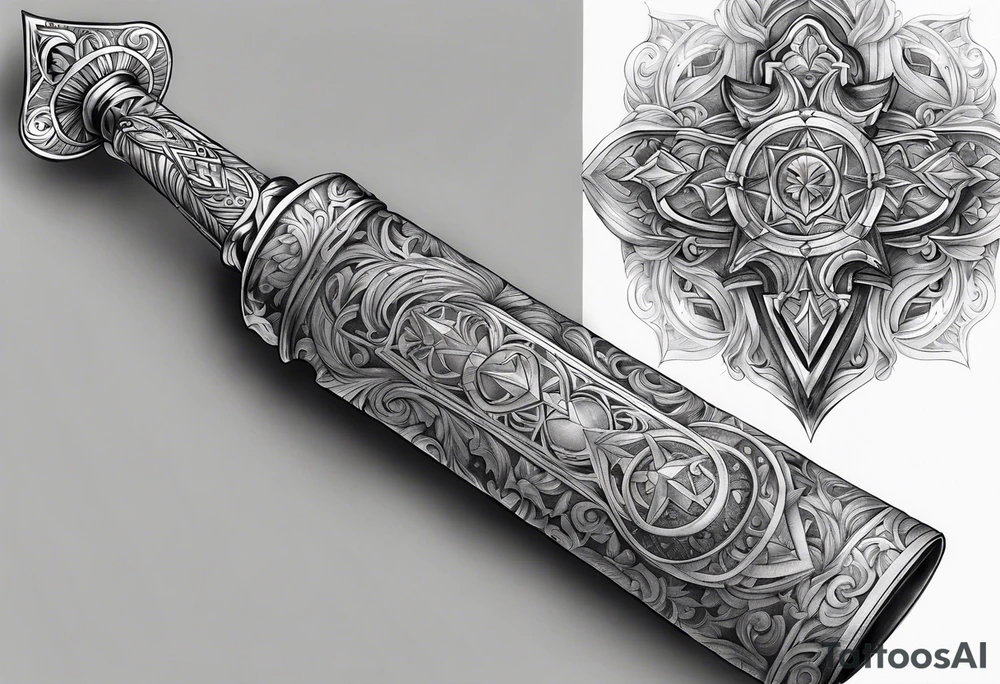 Excalibur tattoo
Forearm tattoo idea