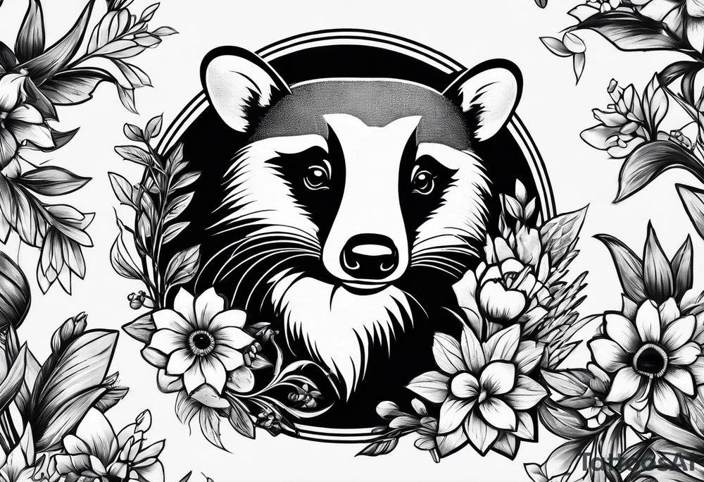 Honey Mc.Badgers tattoo idea