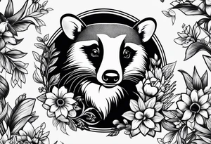 Honey Mc.Badgers tattoo idea