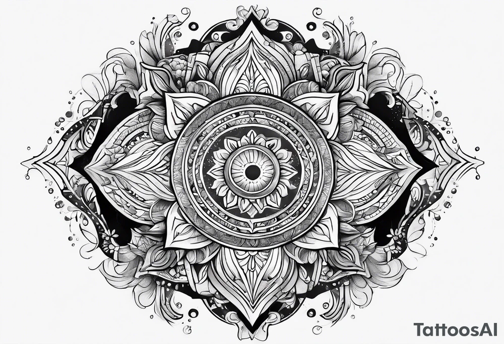 a cosmological tatto tattoo idea