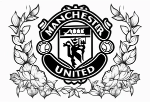 manchester united tattoo idea