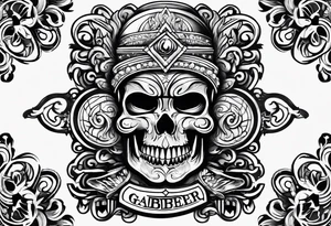 Small gabber sign tattoo idea