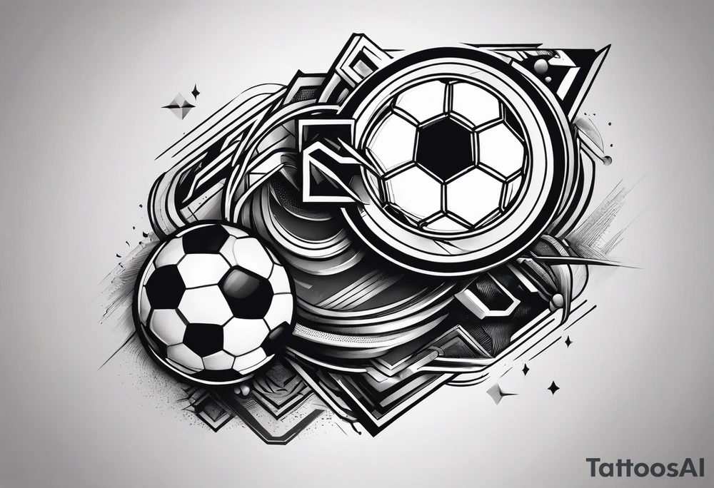 on the hand for a 30 year old guy who loves sports and football tattoo idea