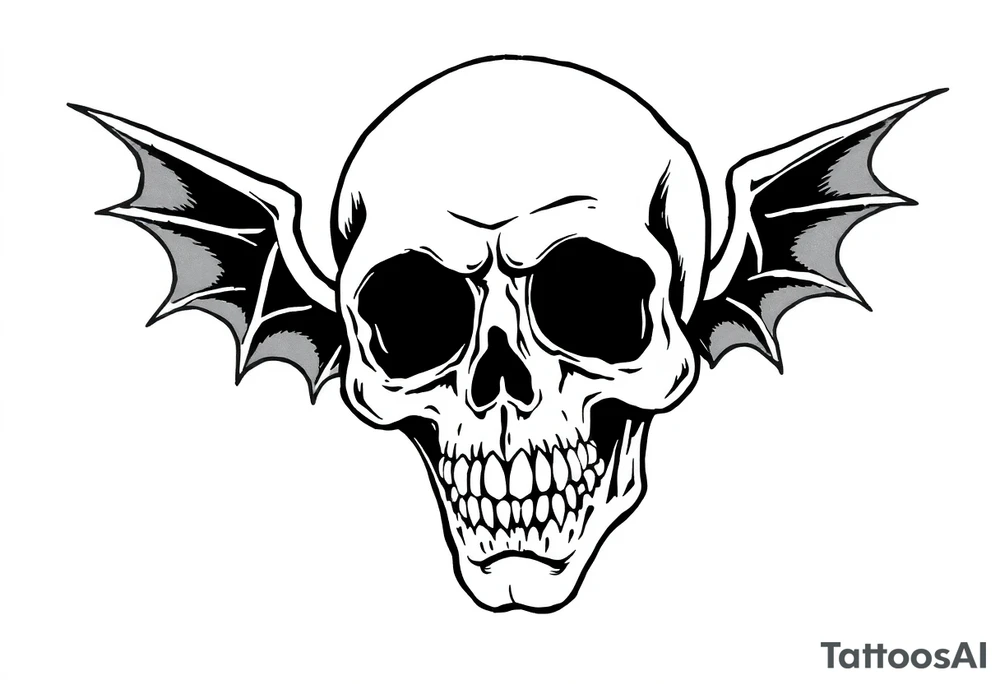 Spooky tattoo idea