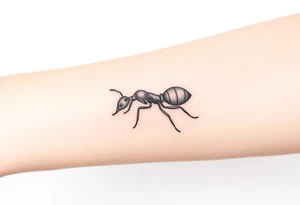 ant tattoo idea