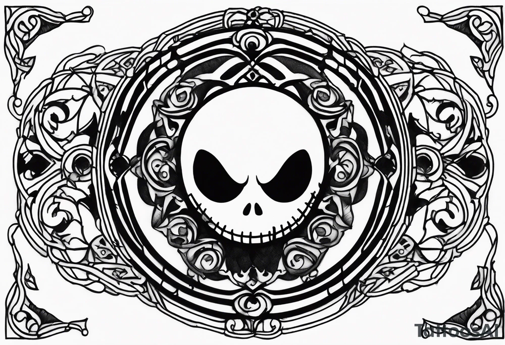 Jack Skellington tattoo idea