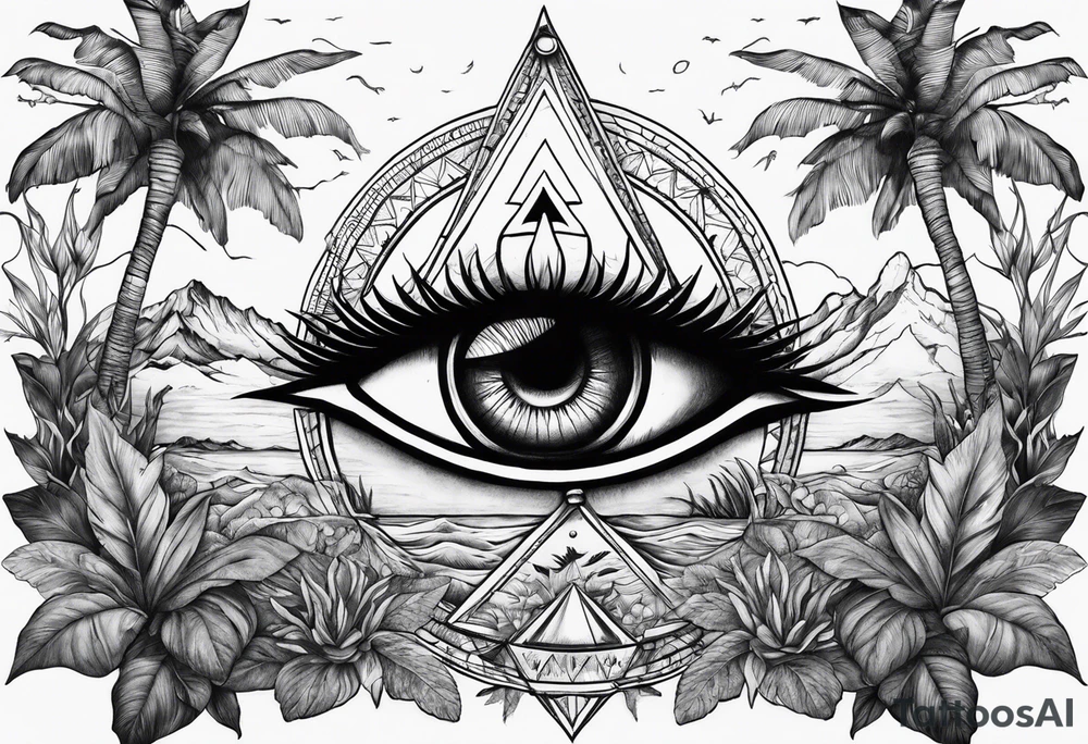 Compass
Jungle Plants
All-seeing Eye
ocean tattoo idea