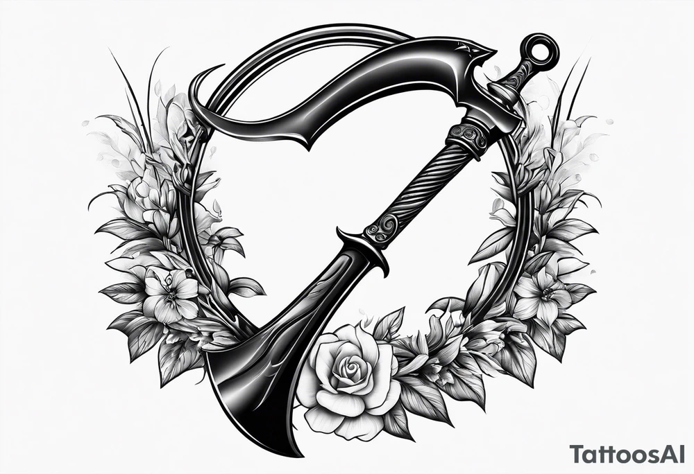 Scythe tattoo idea