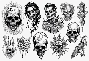 Undead tattoo idea