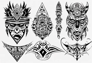 Bluey tattoo idea