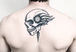 Head tattoo tattoo idea