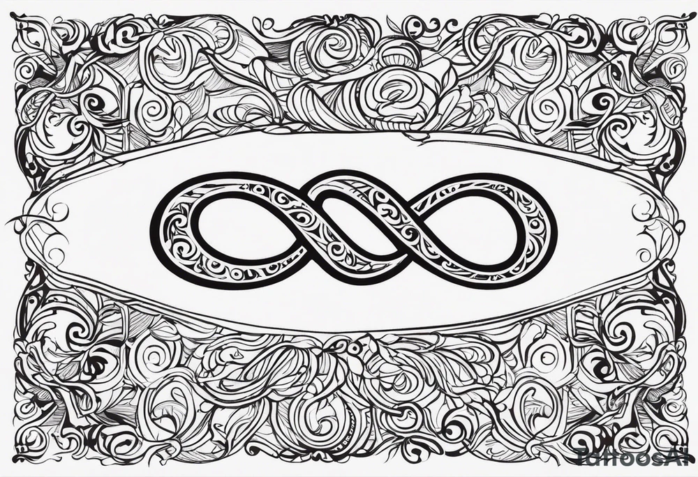 infinity symbol + Pam tattoo idea