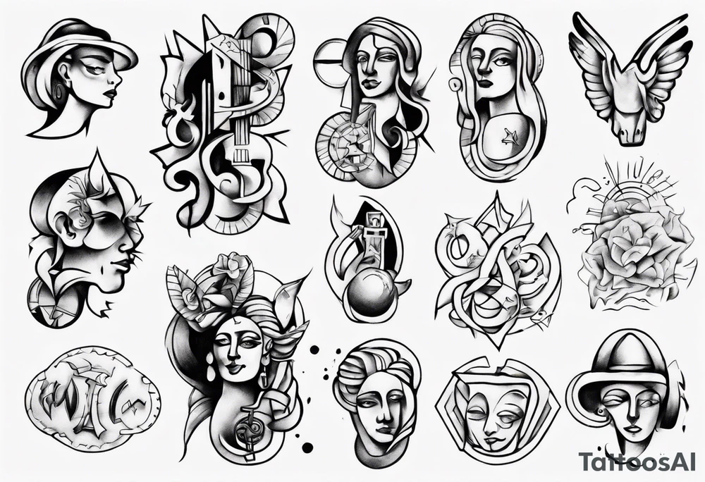 money tattoo idea