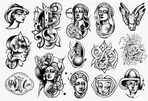 money tattoo idea