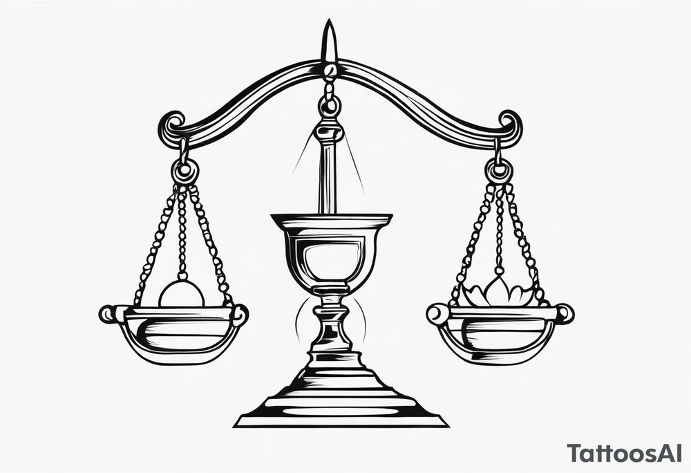 libra tattoo idea