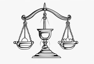 libra tattoo idea