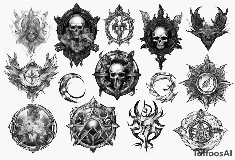 path of exile tattoo idea