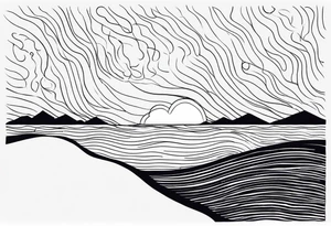 Create a tattoo inspired by the song “after the storm” by Mumford and sons. tattoo idea