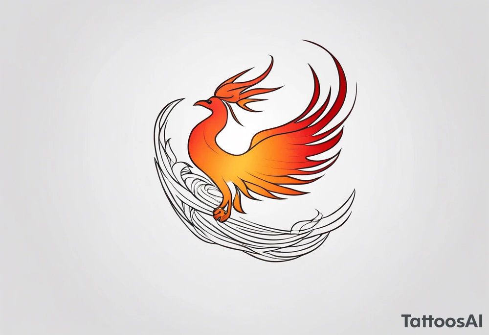 phoenix tattoo idea