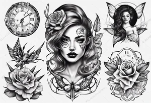 Female tattoo idea