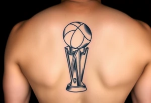 Kobe Bryant trophy tattoo ideas tattoo idea
