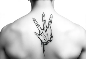 japans hand + Full slevee tattoo concept tattoo idea